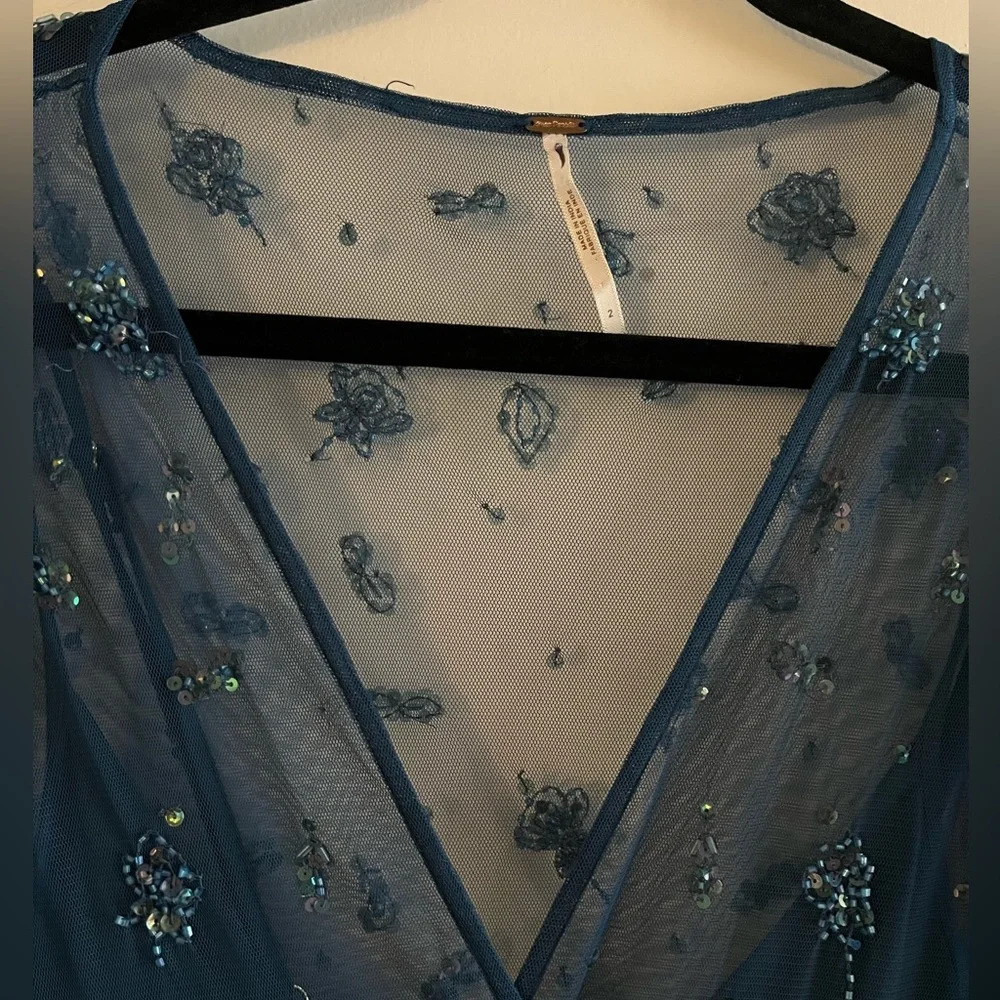 Free People Sascha Sequin Maxi Dress - Picture 4 of 10